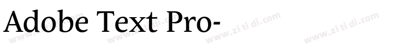 Adobe Text Pro字体转换